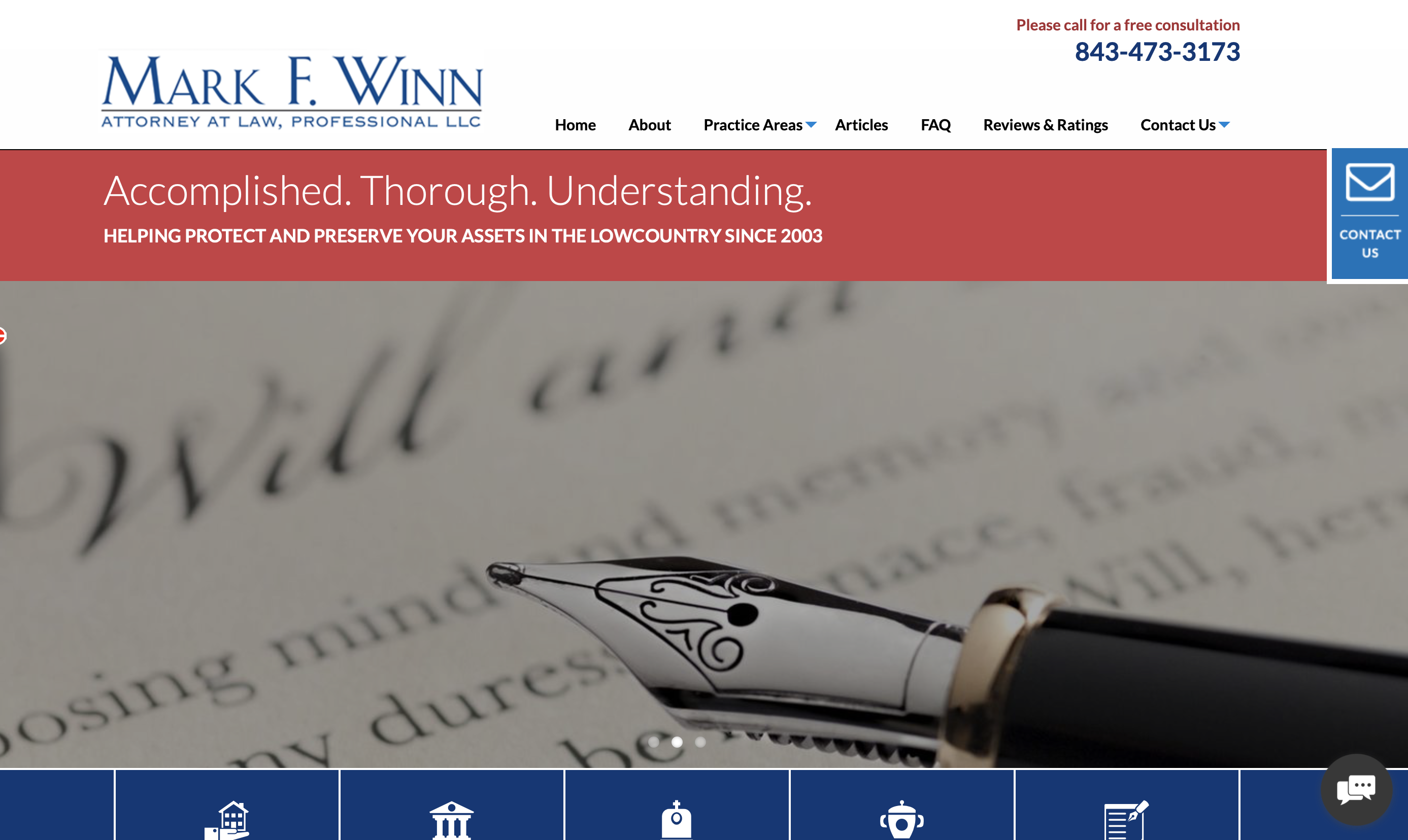 LAW OFFICES OF MARK F WINN National Domains, LLC