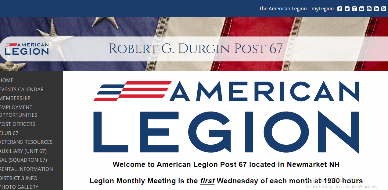 AMERICAN LEGION - POST 67 - National Domains, LLC
