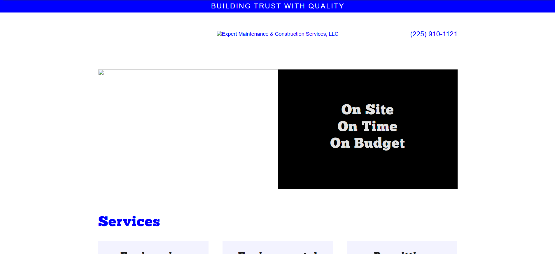 EXPERT MAINTENANCE & CONSTRUCTION SERVICES - National Domains, LLC