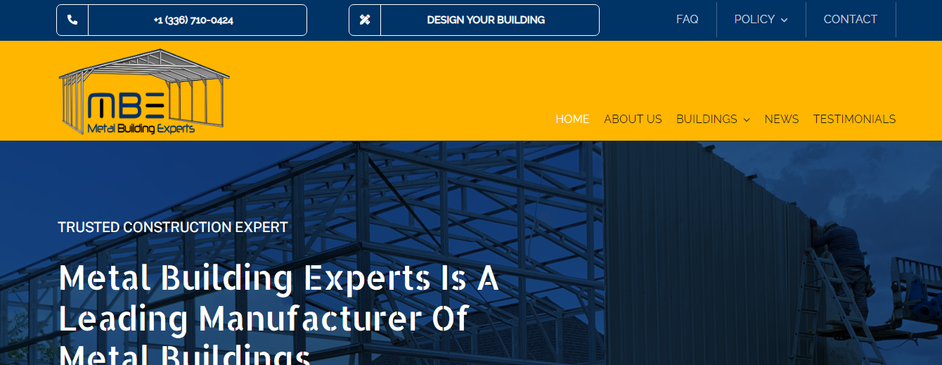 METAL BUILDING EXPERTS - National Domains, LLC