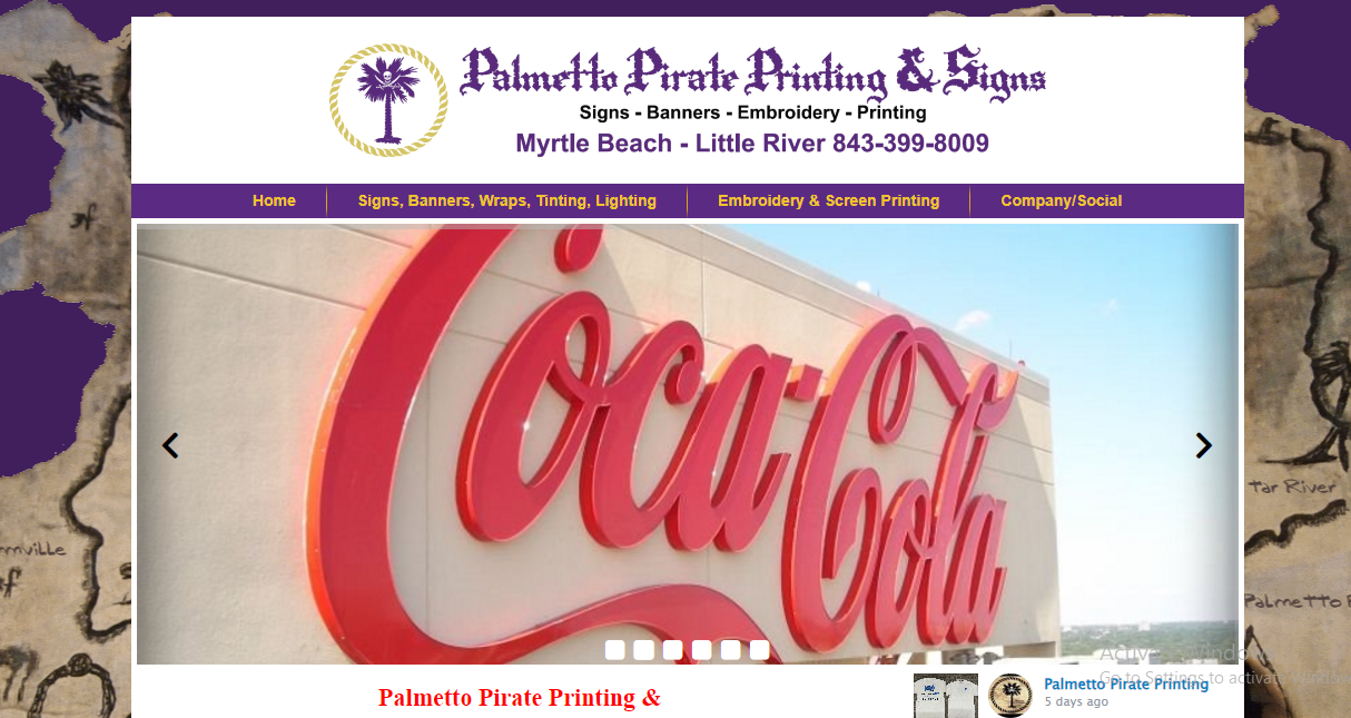 PALMETTO PIRATE PRINTING National Domains, LLC