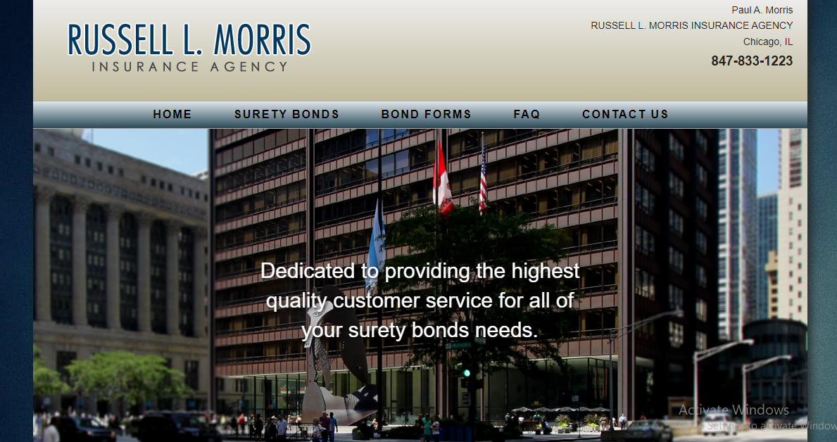 RUSSELL L MORRIS INSURANCE AGENCY