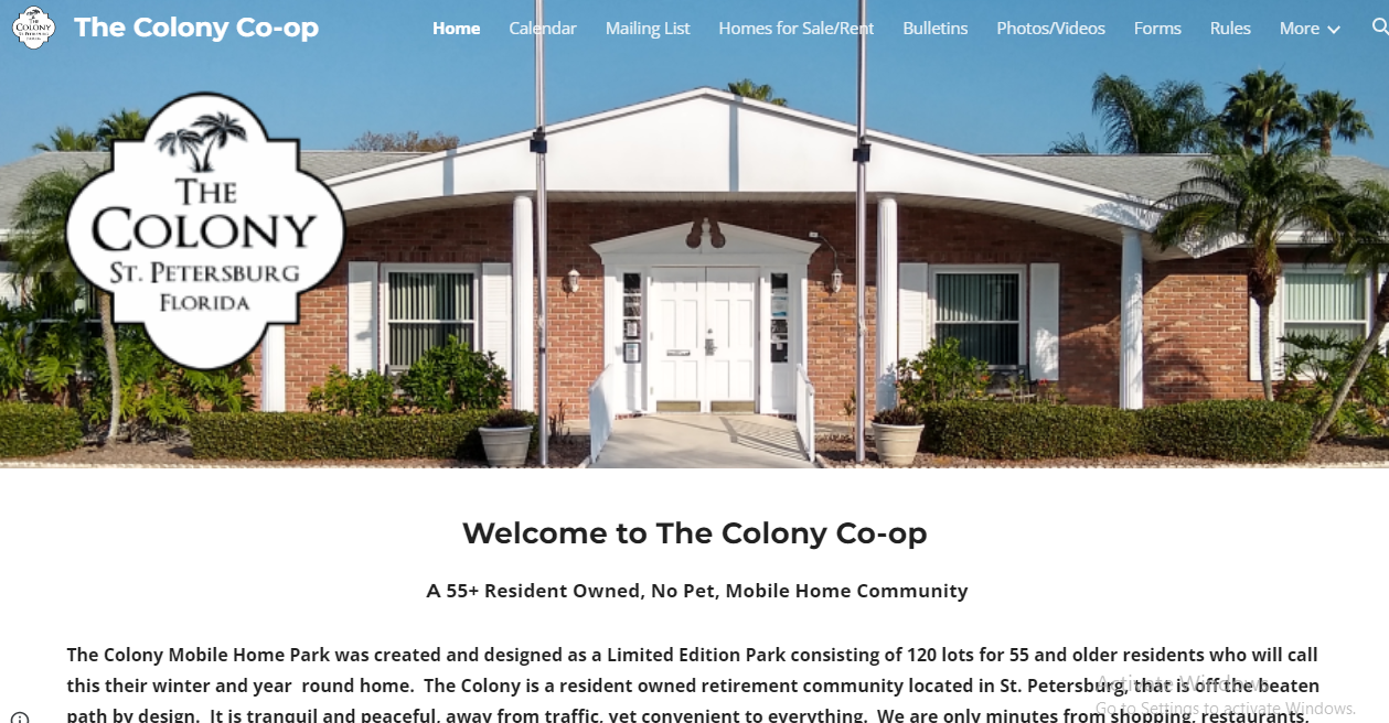 THE COLONY CO-OP
